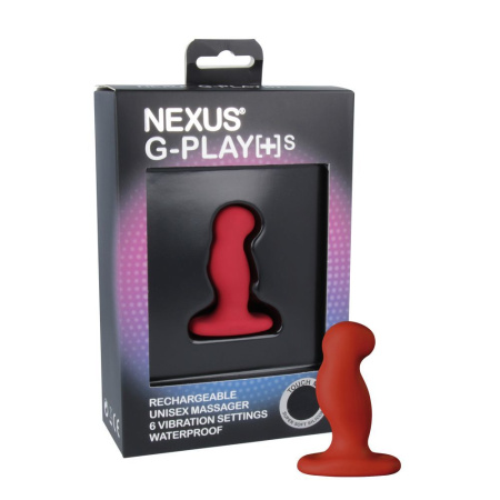 фото Вибромассажер простаты Nexus G-Play Plus S Red, макс диаметр 2,3см, перезаряжаемый фото Вибромассажер простаты Nexus G-Play Plus S Red, макс диаметр 2,3см, перезаряжаемый