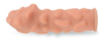 фото Насадка на член Kokos Extreme Sleeve 011 размер M, утолщающая, стимулирующий рельеф