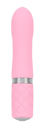 фото Роскошный вибратор PILLOW TALK - Flirty Pink с кристаллом Сваровски, гибкая головка фото Роскошный вибратор PILLOW TALK - Flirty Pink с кристаллом Сваровски, гибкая головка