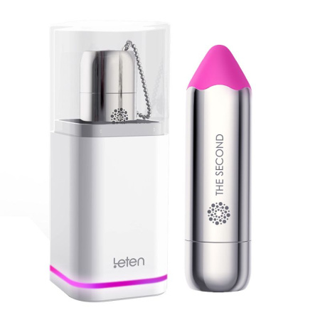 фото Вибропуля Leten The Second pretty pink с индукционной зарядкой, водонепроницаемая, очень мощная фото Вибропуля Leten The Second pretty pink с индукционной зарядкой, водонепроницаемая, очень мощная