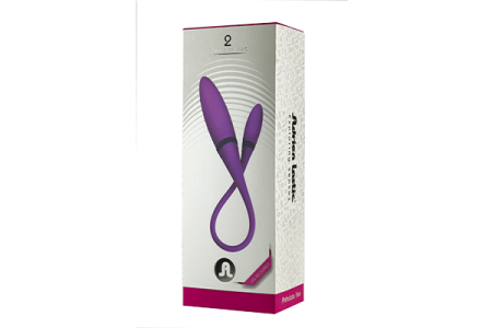 фото Вибратор двусторонний Adrien Lastic AD-2 с пультом LRS