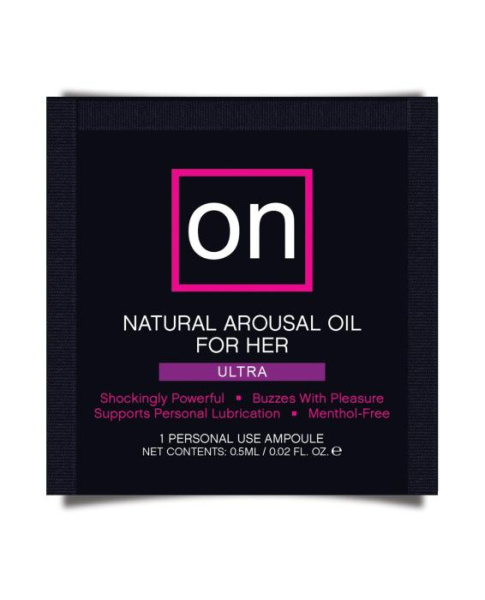 Пробник возбуждающего масла Sensuva - ON Arousal Oil for Her Ultra (0,5 мл)