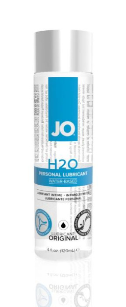 Смазка на водной основе System JO H2O ORIGINAL (120 мл) маслянистая и гладкая, растительный глицерин