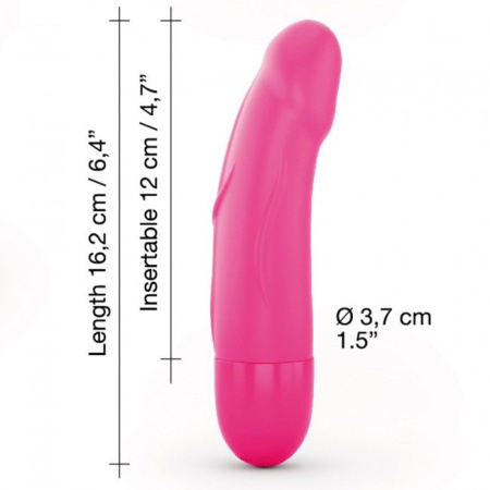 фото Вибратор Dorcel Real Vibration S Magenta 2.0, диам 3,7см, перезаряжаемый, для точки G