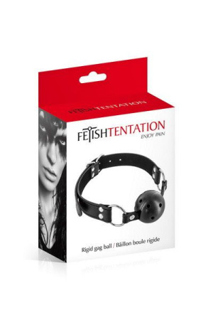 фото Воздухопроницаемый кляп Fetish Tentation Rigid Gag Ball фото Воздухопроницаемый кляп Fetish Tentation Rigid Gag Ball