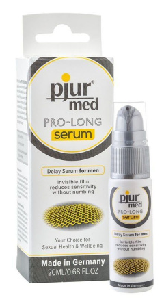 фото Пролонгирующий гель pjur MED Prolong Serum 20мл, создает невидимую пленку снижающую чувствительность фото Пролонгирующий гель pjur MED Prolong Serum 20мл, создает невидимую пленку снижающую чувствительность