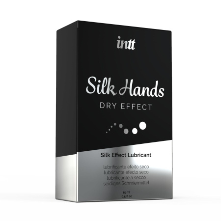 фото Ульта-густая силиконовая смазк Intt Silk Hands (15 мл) с матовым эффектом, шелковистый эффект