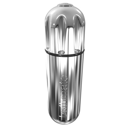 фото Вибропуля Bathmate Vibe Bullet Chrome, глубокая мощная вибрация