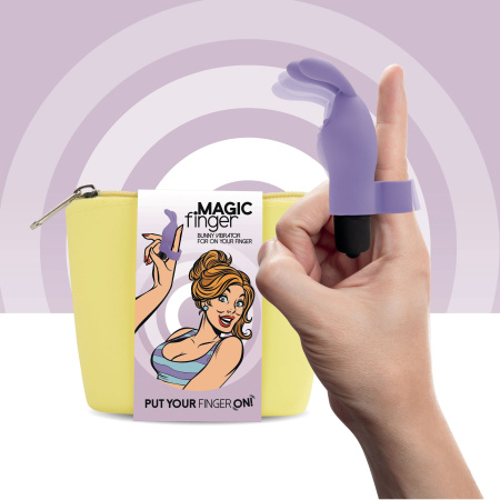 фото Вибратор на палец FeelzToys Magic Finger Vibrator Purple