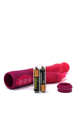 фото Вибратор-кролик Dorcel Baby Rabbit Pink с жемчужным массажем и вращающейся головкой