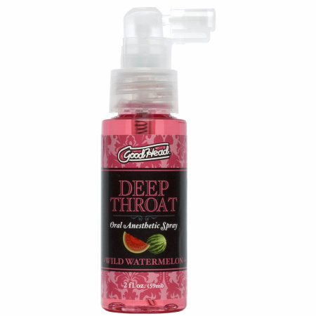 фото Спрей для минета Doc Johnson GoodHead DeepThroat Spray – Watermelon 59 мл для глубокого минета
