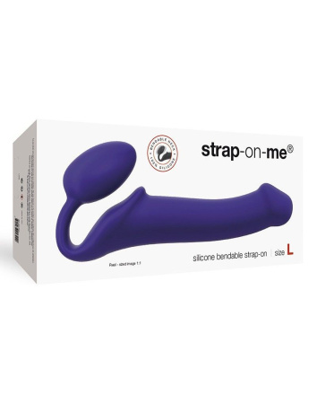 фото Безремневой страпон Strap-On-Me Violet L, полностью регулируемый, диаметр 3,7см фото Безремневой страпон Strap-On-Me Violet L, полностью регулируемый, диаметр 3,7см