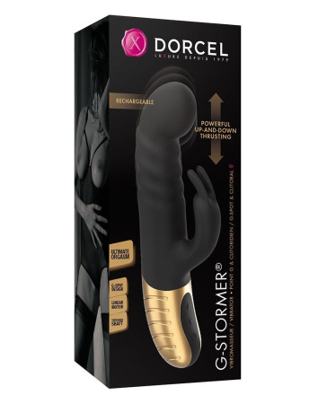 фото Вибратор Dorcel G-STORMER с возвратно-поступательным движением головки, стимуляция точки G