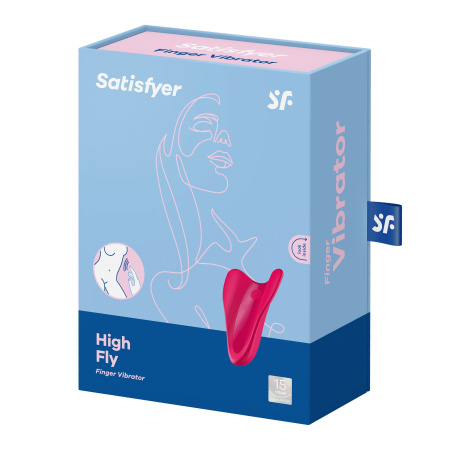 фото Вибратор на палец Satisfyer High Fly Red