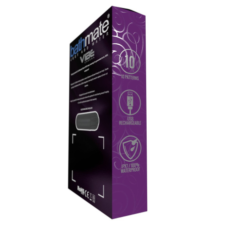 фото Вибропуля Bathmate Vibe Bullet Chrome, глубокая мощная вибрация