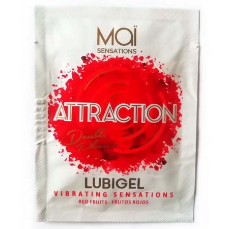 фото Пробник жидкого вибратора MAI Lubigel Red Fruits (5 мл)