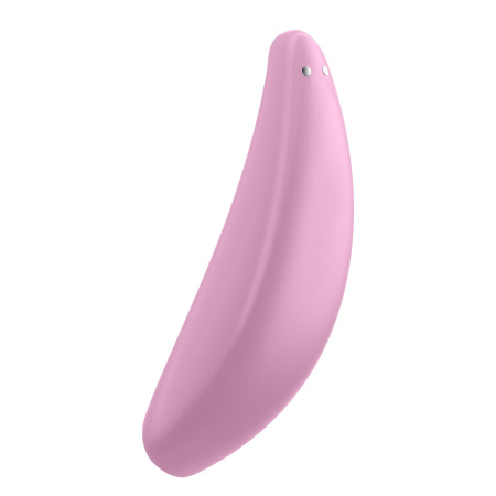 фото Мощный вакуумный клиторальный стимулятор Satisfyer Curvy 3+ с управлением через интернет фото Мощный вакуумный клиторальный стимулятор Satisfyer Curvy 3+ с управлением через интернет