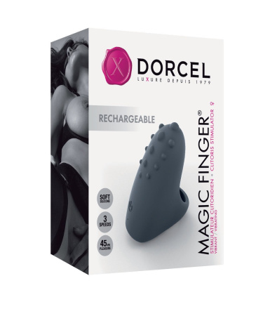 фото Вибратор на палец Dorcel MAGIC FINGER перезаряжаемый, 3 режима работы