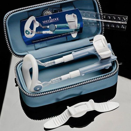 фото Экстендер для увеличения члена Male Edge Basic, ремешковый, вес всего 65гр, прочный пластик