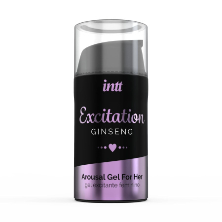 фото Возбуждающий гель Intt Excitation (15 мл) с экстрактом женьшеня, с эффектом вибрации фото Возбуждающий гель Intt Excitation (15 мл) с экстрактом женьшеня, с эффектом вибрации