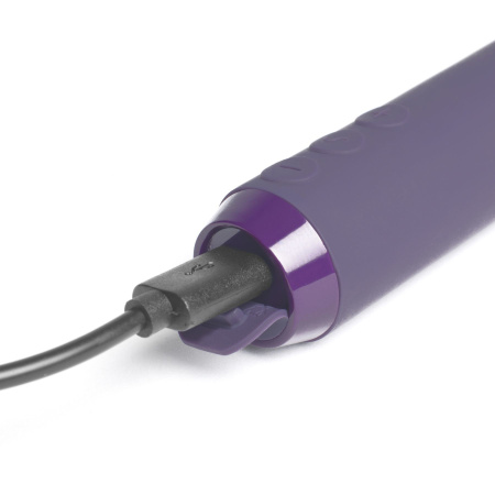 фото Минивибратор Je Joue - Classic Bullet Vibrator Purple с глубокой вибрацией и фиксацией на палец