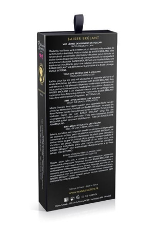 фото Стимулирующий блеск для губ Plaisirs Secrets Stimulating Oral Gloss Baiser Brulant (7 мл) фото Стимулирующий блеск для губ Plaisirs Secrets Stimulating Oral Gloss Baiser Brulant (7 мл)