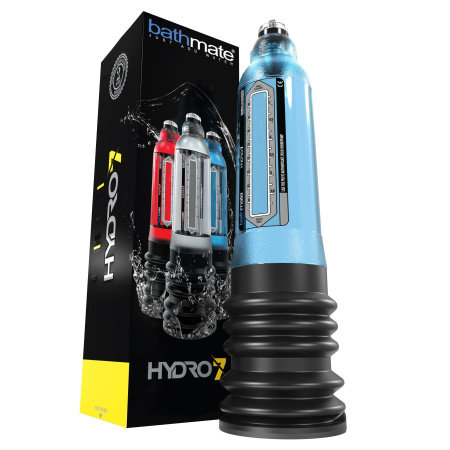 фото Гидропомпа Bathmate Hydro 7 Blue, для члена длиной от 12,5 до 18см, диаметр до 5см