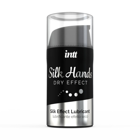 фото Ульта-густая силиконовая смазк Intt Silk Hands (15 мл) с матовым эффектом, шелковистый эффект