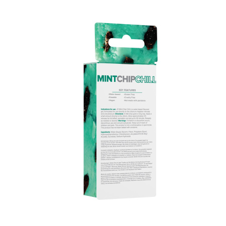 фото Гель для клитора System JO - Mint Chip Chill (10 мл), можно для поцелуев, вибрация с охлаждением
