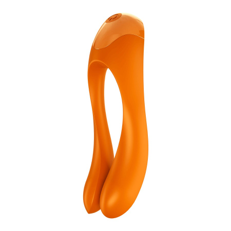 фото Вибратор на палец Satisfyer Candy Cane Orange