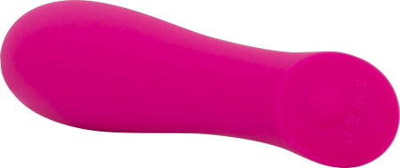 фото Минивибратор The Mini Swan Rose с плавным увеличением интенсивности вибрации, силикон