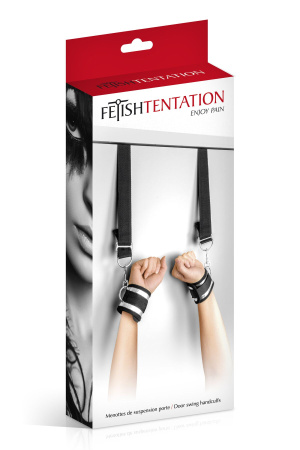 фото Фиксатор для рук на двери Fetish Tentation Door swing handcuffs фото Фиксатор для рук на двери Fetish Tentation Door swing handcuffs