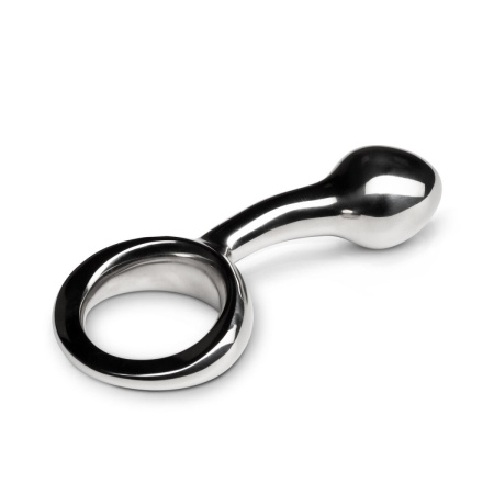 фото Анальная пробка Sinner Gear Unbendable - Elegant Seven Metal Dildo