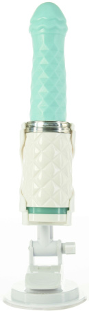 фото Роскошный вибратор-пульсатор с присоской Pillow Talk - Feisty Thrusting Vibrator Teal