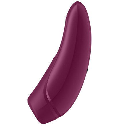 фото Вакуумный клиторальный стимулятор Satisfyer Curvy 1+ Rose Red с управлением через интернет