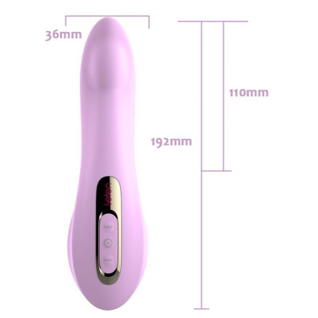 фото Вакуумный вибратор 3-в-1 Leten Sucking Vibrator (вакуум, вибрация, массажные движения язычка)