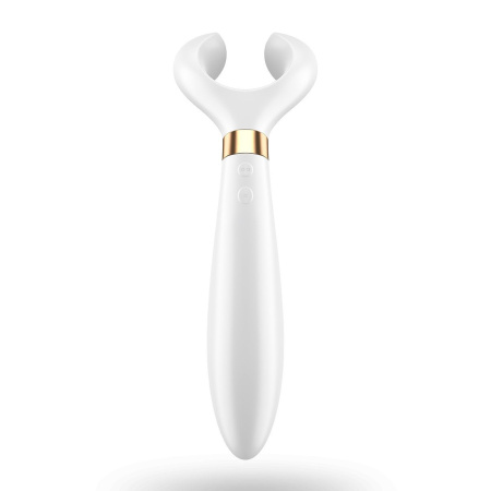 фото Вибратор для пар Satisfyer Endless Fun White, три мотора, многофункциональный