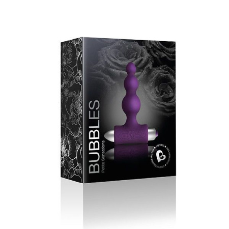 фото Анальный вибратор Rocks Off Petite Sensations - Bubbles Purple