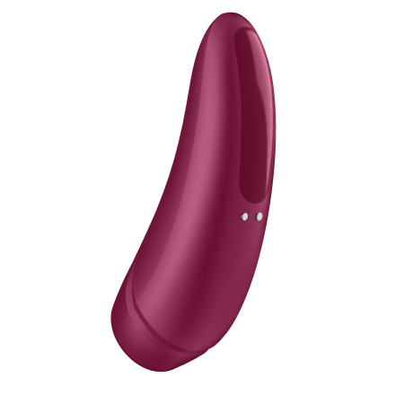 фото Вакуумный клиторальный стимулятор Satisfyer Curvy 1+ Rose Red с управлением через интернет