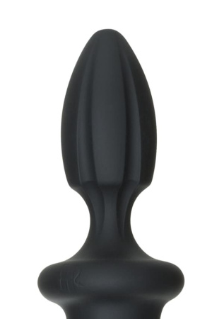 фото Анальный плаг с дилдо Doc Johnson Kink - Dual Density SECONDSKYN Fuck Plug - Black