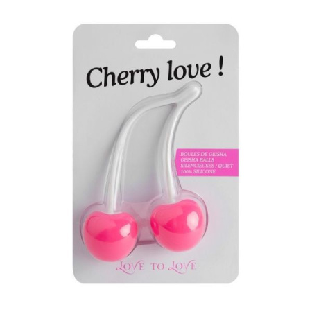 фото Вагинальные шарики Love To Love CHERRY LOVE, диаметр 3,5см, вес 77гр