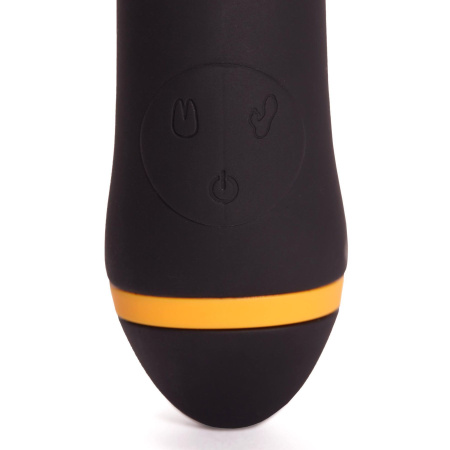 фото Вибратор кролик Pornhub Turbo Rabbit, раздельное управлене, бусинка для клитора, soft-touch силикон