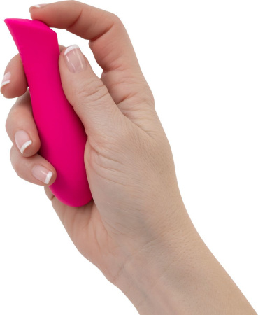 фото Минивибратор The Mini Swan Rose с плавным увеличением интенсивности вибрации, силикон