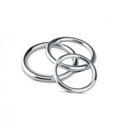фото Набор металлических эрекционных колец Sinner Gear Unbendable - Cock/Ball Ring & Glans Ring Set фото Набор металлических эрекционных колец Sinner Gear Unbendable - Cock/Ball Ring & Glans Ring Set