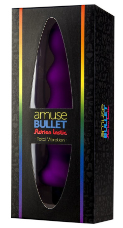 фото Анальная пробка с вибрацией Adrien Lastic Bullet Amuse Purple, макс. диаметр 3,9см фото Анальная пробка с вибрацией Adrien Lastic Bullet Amuse Purple, макс. диаметр 3,9см