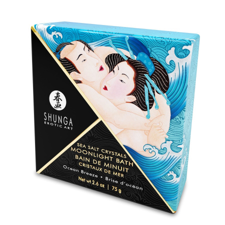 фото Соль для ванны Shunga Moonlight Bath - Ocean Breeze (75 гр), соль Мертвого моря, аромамасла