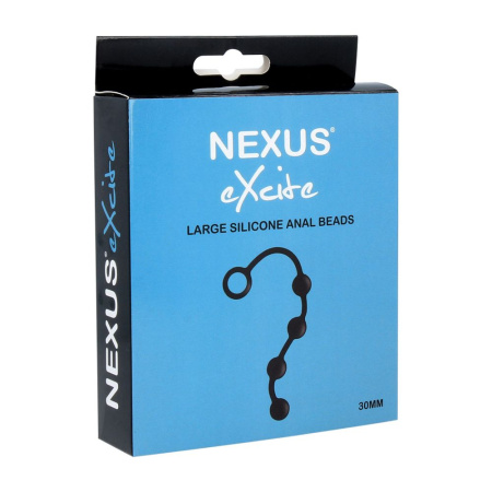 фото Анальные шарики Nexus Excite Large Anal Beads, силикон, макс. диаметр 3 см