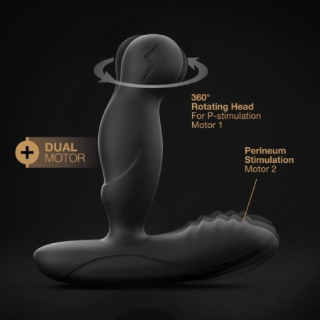 фото Массажеры простаты Dorcel P-Swing с вращающейся головкой, пультом ДУ и подогревом