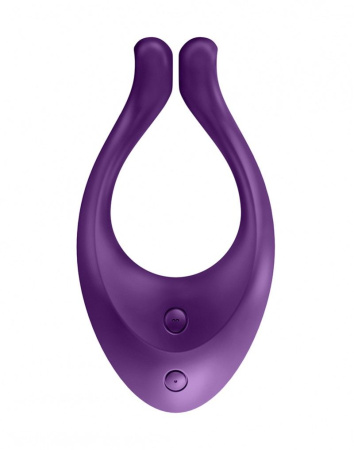 фото Вибратор для пар Satisfyer Endless Love Lila, 3 независимых мотора, многофункциональный