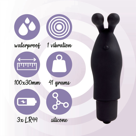 фото Вибратор на палец FeelzToys Magic Finger Vibrator Black фото Вибратор на палец FeelzToys Magic Finger Vibrator Black